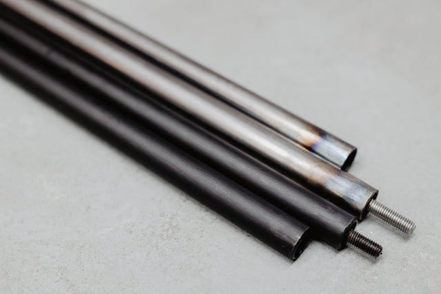 Curtainrod Burned Steel
